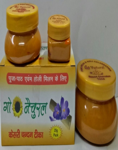 Go-Natural Kesar Chandan Tikka 50g